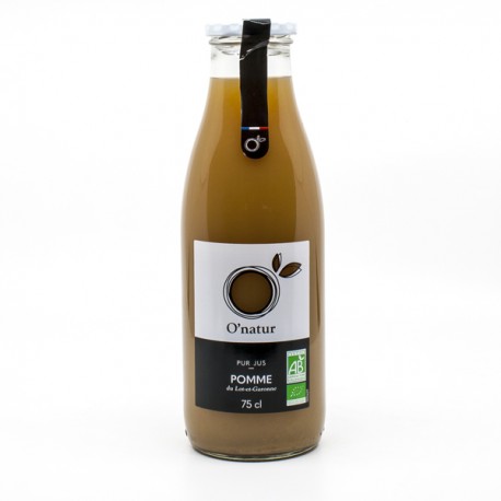 Pur jus de pommes Bio 75 cL