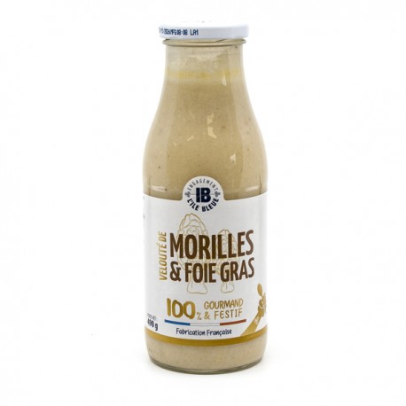 VELOUTE DE MORILLES AU FOIE GRAS 490g