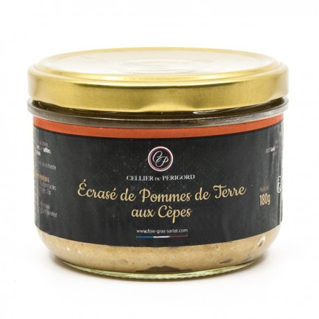 ECRASE DE POMME DE TERRE ET AUX CEPES 180g