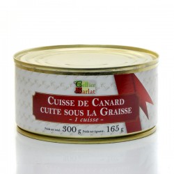 1 CUISSE DE CANARD CUITE SOUS LA GRAISSE 280g