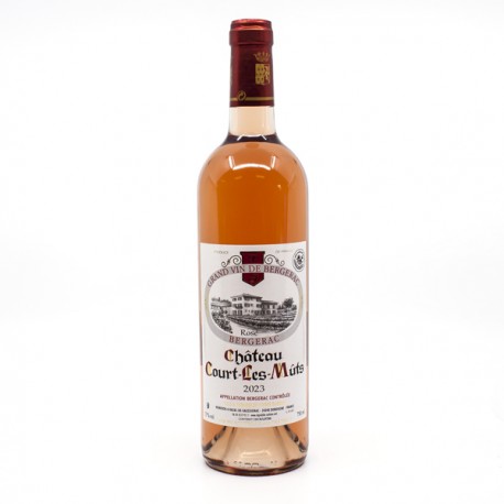 CHATEAU COURT LES MUTS AOC BERGERAC ROSE 2023 75cl