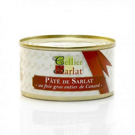 Pâté de Sarlat au Foie Gras Entier de Canard 130g