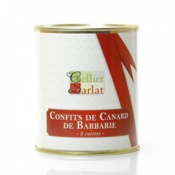 Confit de Canard de Barbarie 2 Cuisses 700g