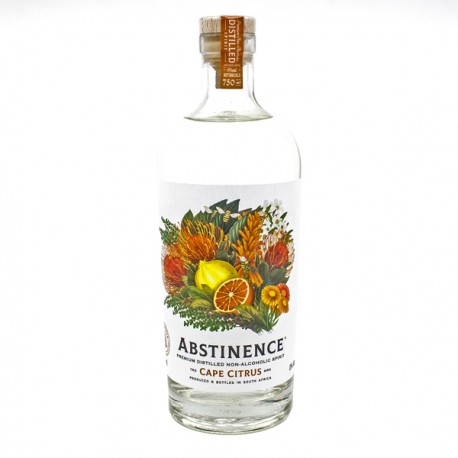 Spiritueux sans alcool Abstinence Cape Citrus 75cl