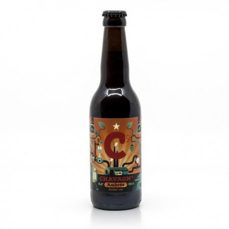 Bière Ambrée Artisanale Chavagn' 33cl