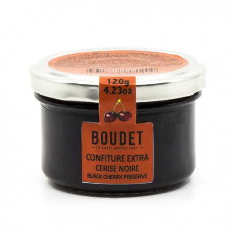 Confiture Extra de Cerises Noires 120g