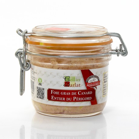 Foie Gras de Canard Entier mi-cuit IGP Périgord, 180g