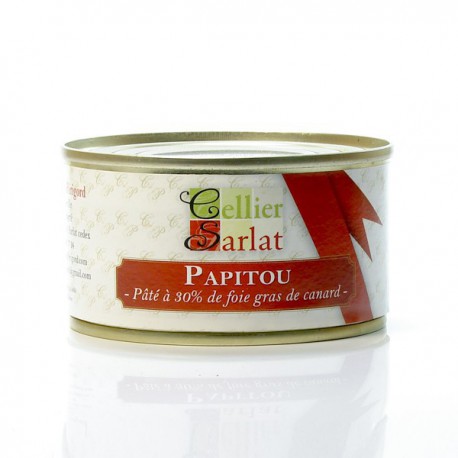 Papitou 30% de Foie de Canard 130g