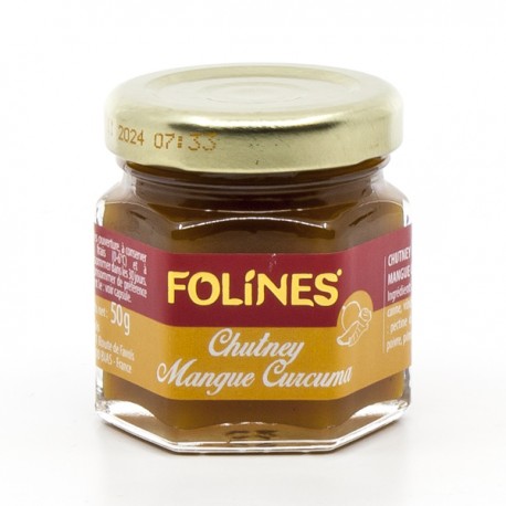 Chutney Mangue Curcuma 40g