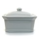 Terrine en Porcelaine Blanche 420g 14.5x11.5cm