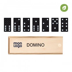 Jeu de Domino et sa Boite en Bois