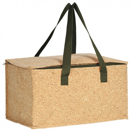 Sac Isotherme Rectangle en Liège avec Anses 35x20x20cm