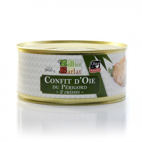 Confit d'Oie du Périgord 2 Cuisses 960g