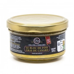 Bloc de Foie Gras de Canard 120g Twist Off