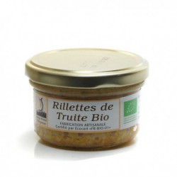 Rillettes de Truite des Pyrénées Bio 90g